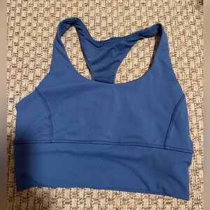 90 degree dark blue sports bra